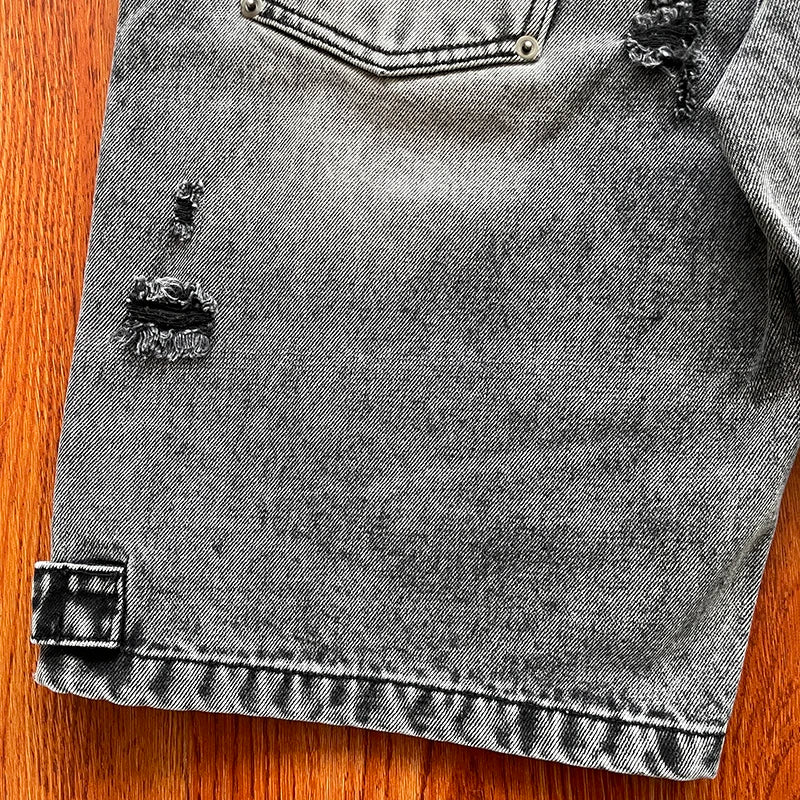 Project Capri Emergency jeans Embroidered casual denim shorts