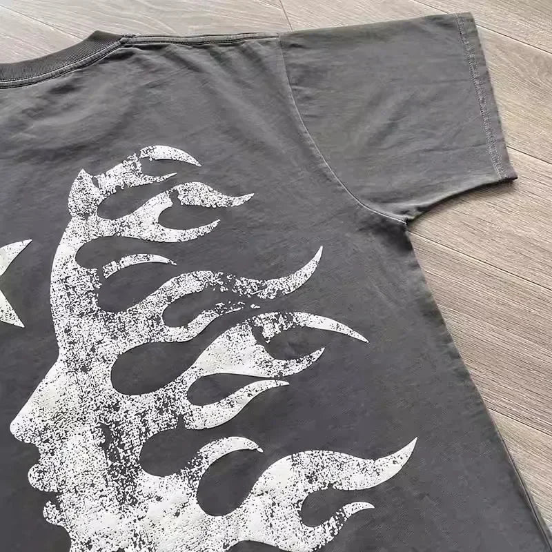 HS Anniversary Rodman Tee European and  high street trend men's and women's short-sleeved T-shirt