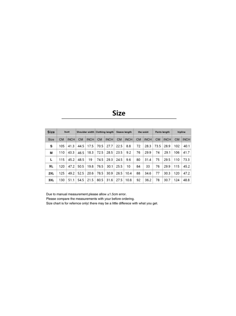 Men's Fashion Casual Drawstring Pants And Round Neck T-Shirt