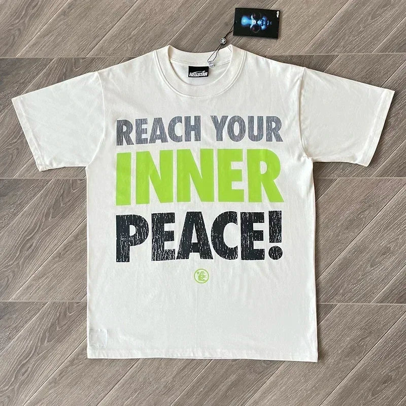 HS Inner Peace Casual cotton short sleeve T-shirt