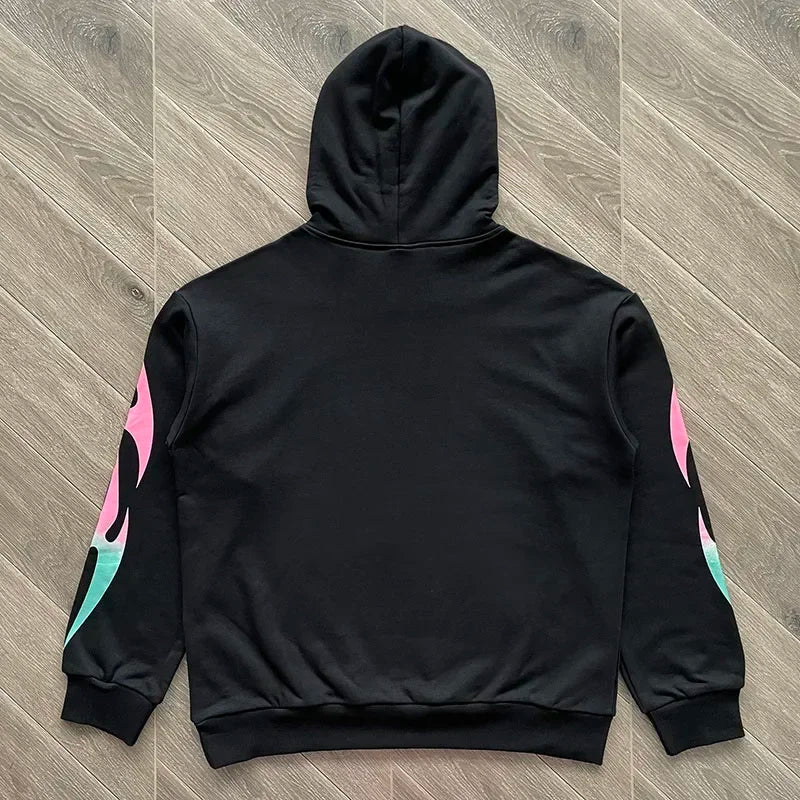 HS Sport Sports hoodie with big logo gradient
