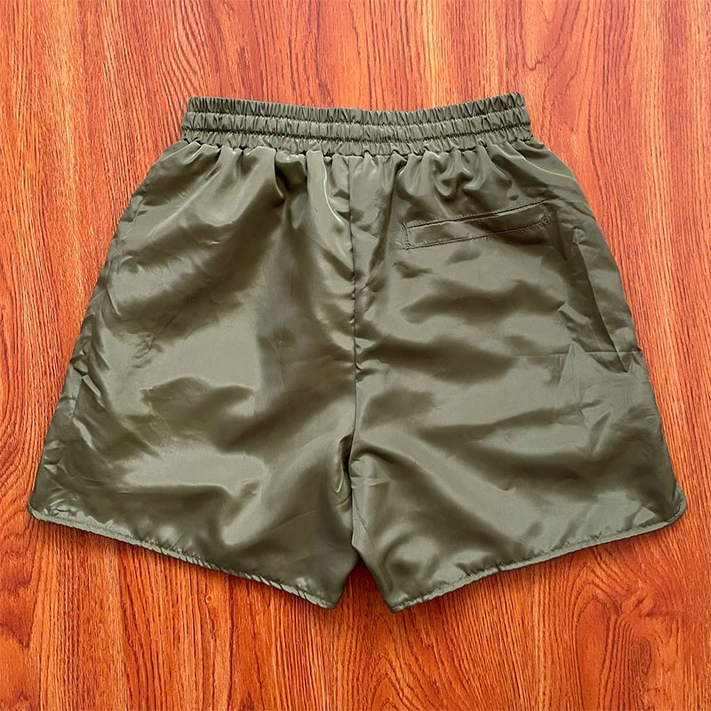 The same embroidered breasted casual sports shorts from SAINT VANITY ins