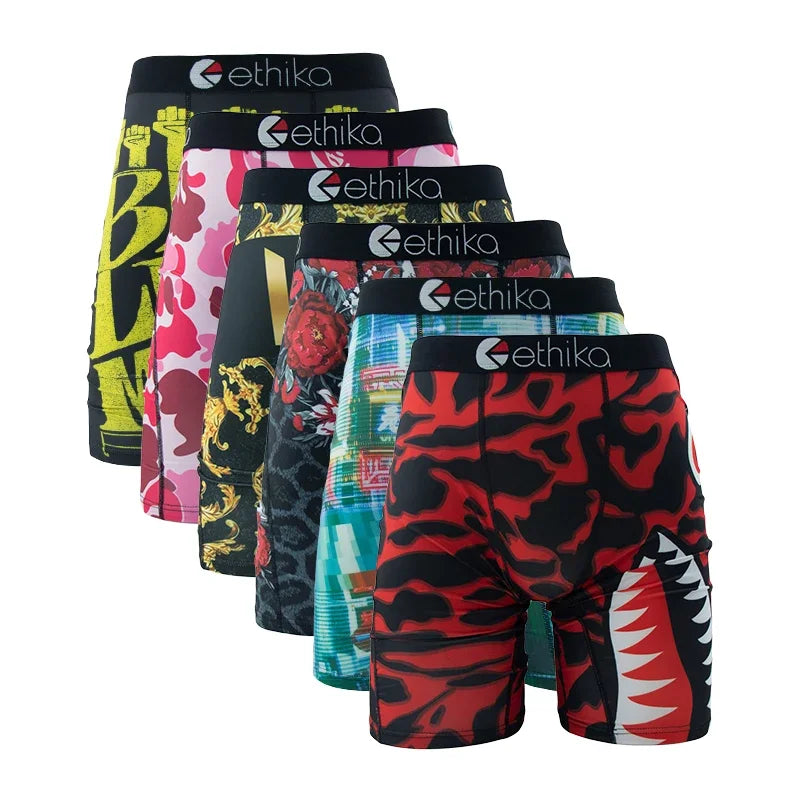 ETHIKA 6 Piezas de Boxers para hombres