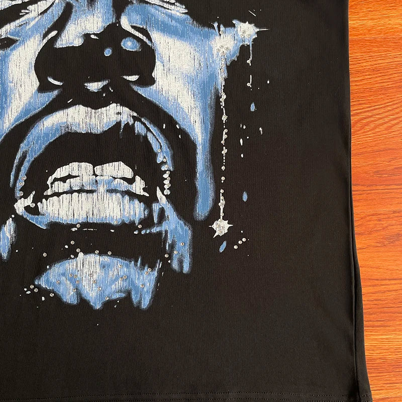 HS  Wings of Liberty printed short-sleeved T-shirt