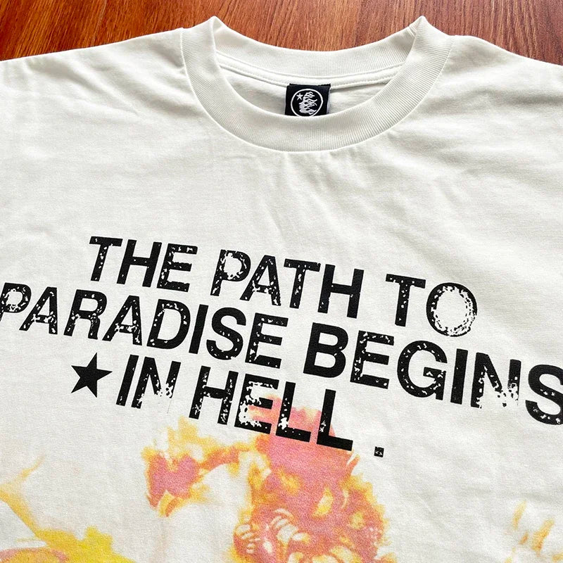 HS Uv Angel Tee Puur Katoenen T-Shirts Met Korte Mouwen Voor Mannen En Vrouwen