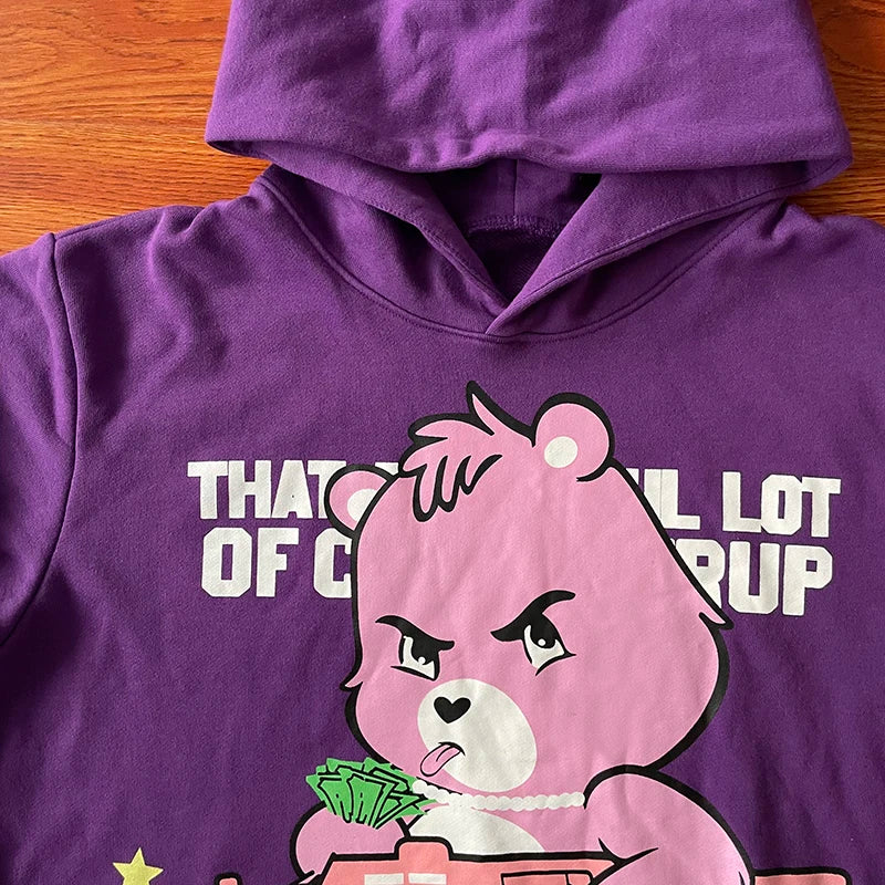 That's A Awful Lot Of Cough Syrup Hoodie Bear Star Tide