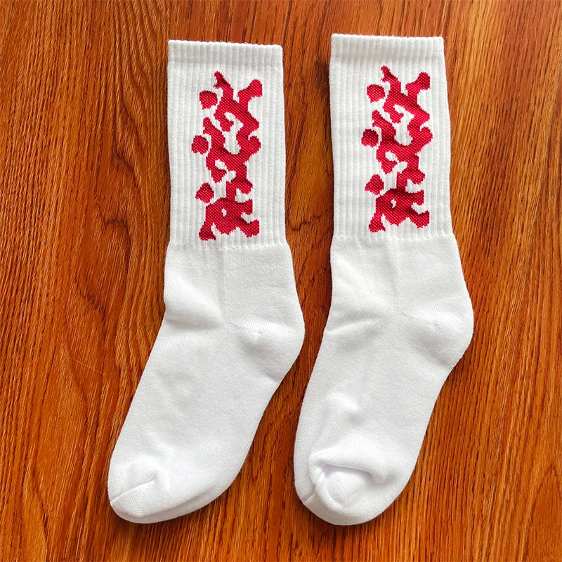 Project Capri Classic Leisure sports cotton mid-tube socks