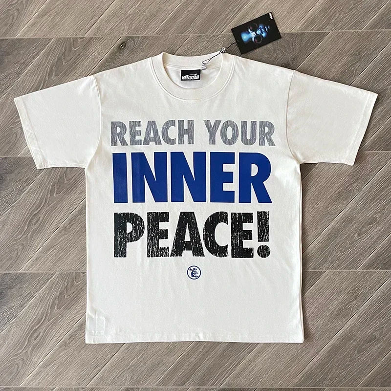 HS Inner Peace Casual cotton short sleeve T-shirt