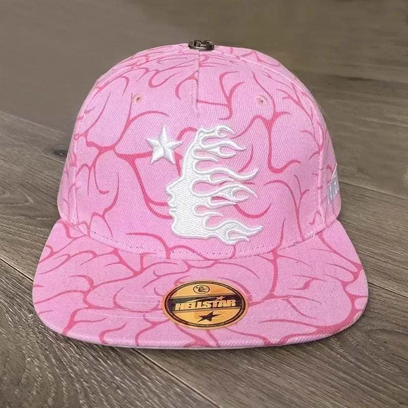 HS fitted hat Embroidered logo men's and women's casual sports baseball cap