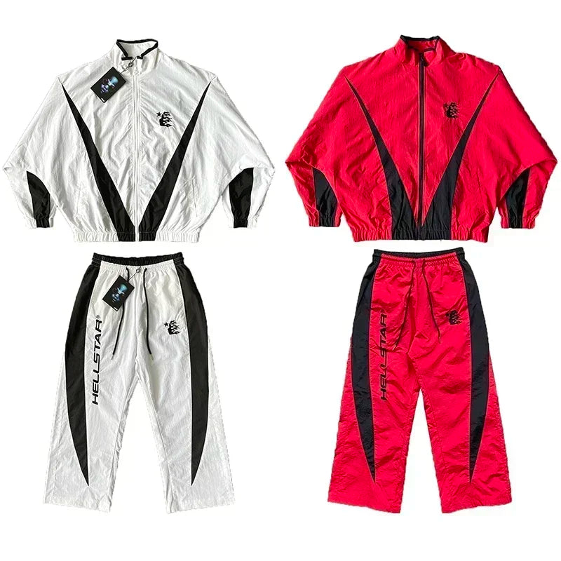 HS Thriller Track Spliced embroidered Pants