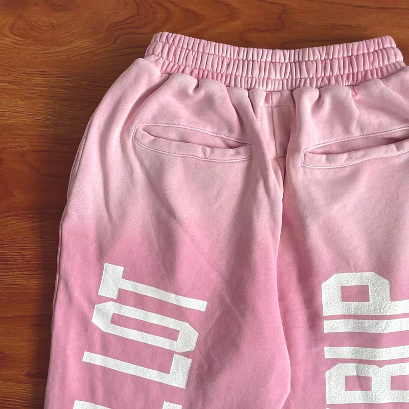 That's A Awful Lot of Cough Syrup Loose wide-leg pants