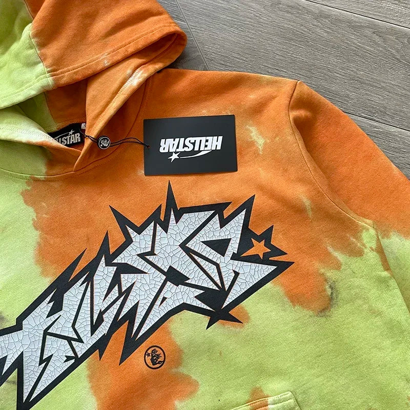 HS UNRELEASED Crack paint Hoodie