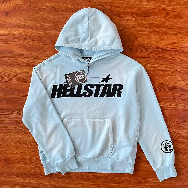 HS Fire Sky Blue Hoodie