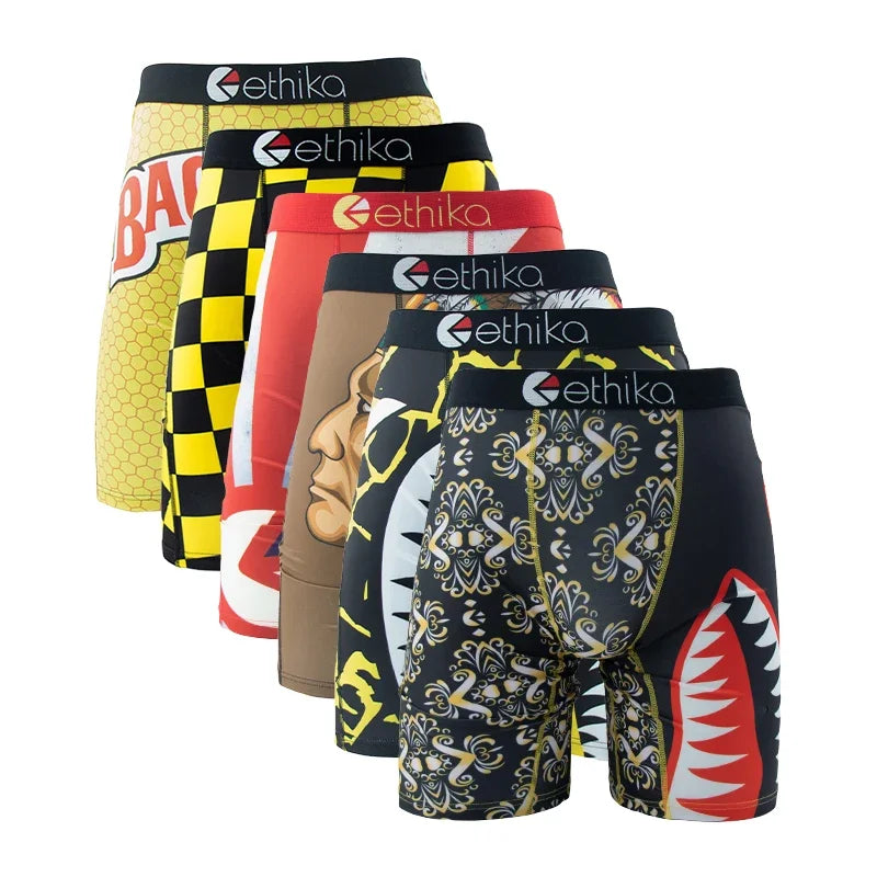 ETHIKA 6 Piezas de Boxers para hombres