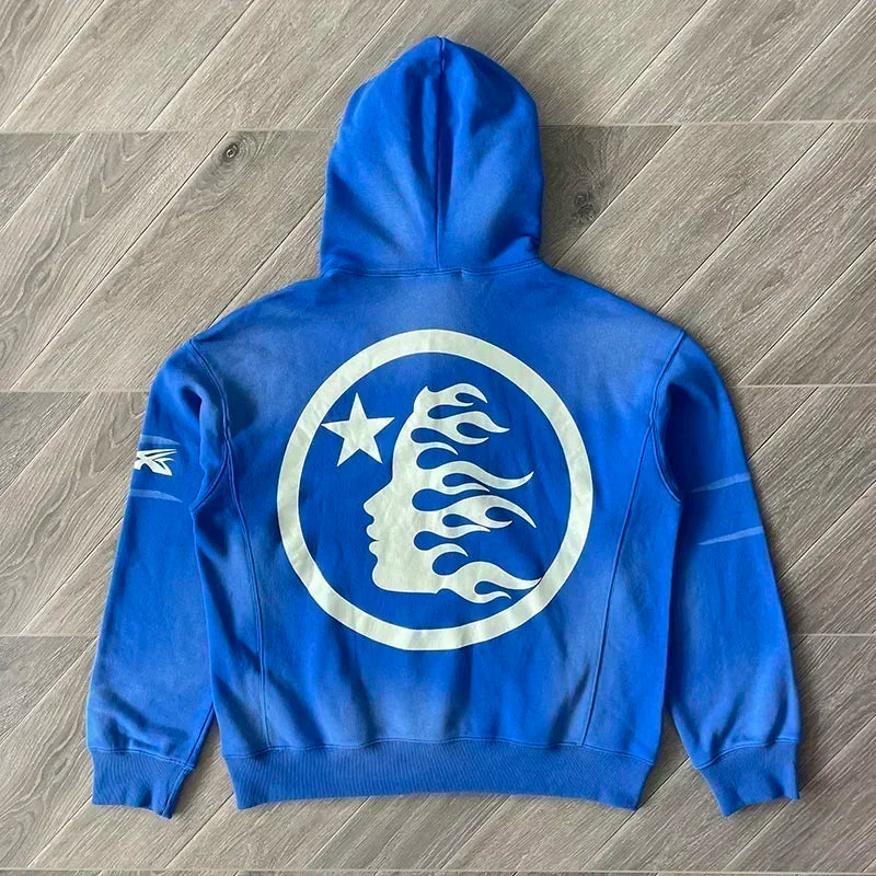 HS Sports Gel Blue  Hoodie