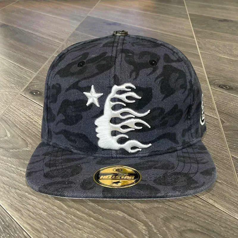 HS fitted hat Embroidered logo men's and women's casual sports baseball cap