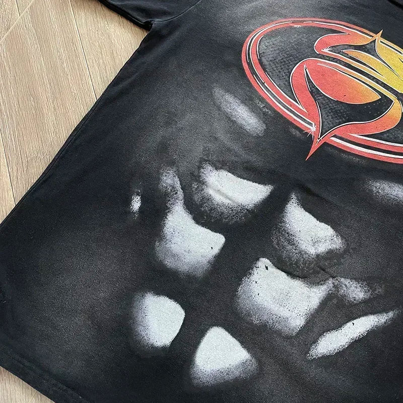 HS Superheld Tee Superheld Wash T-Shirt Met Korte Mouwen