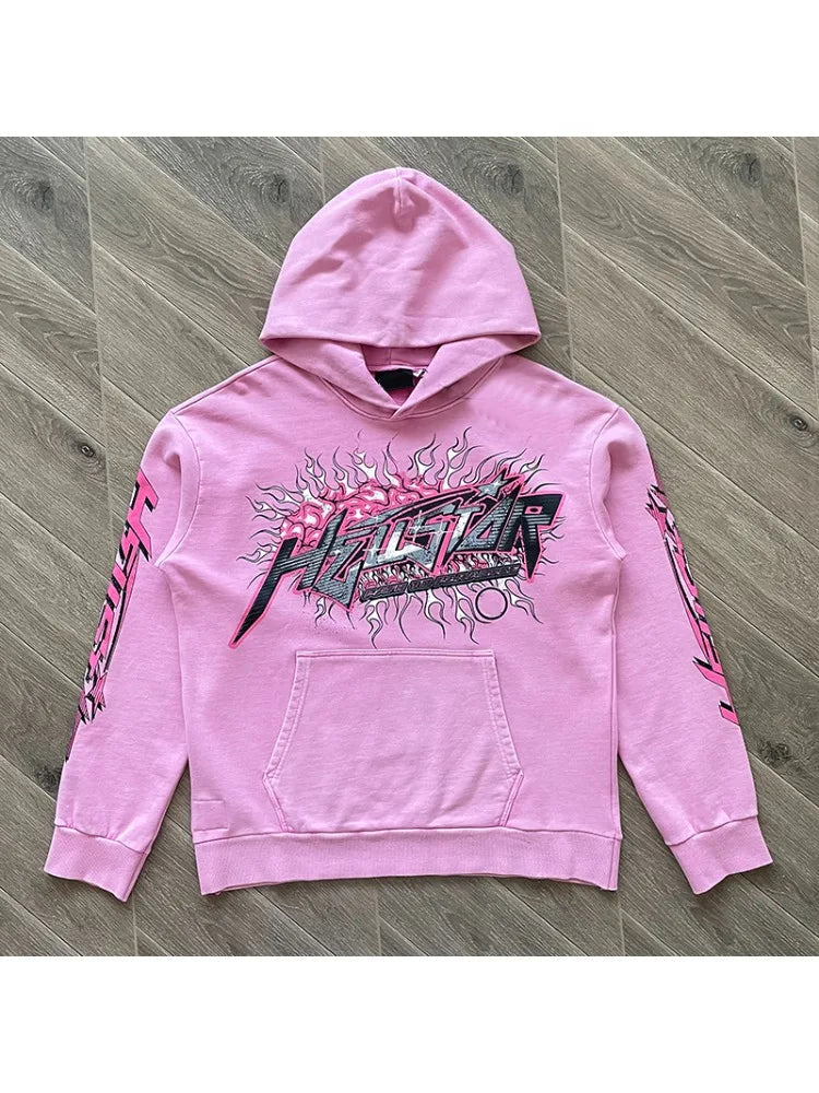 Pink Hoodie brainwashed hoodie with brain