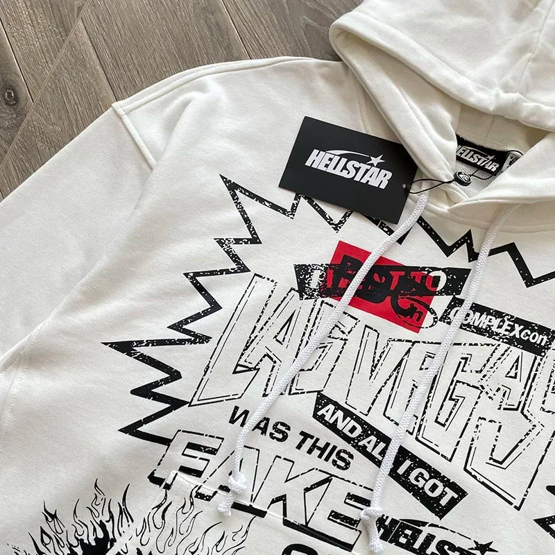 HS RECORDS Casual hoodie for men and women