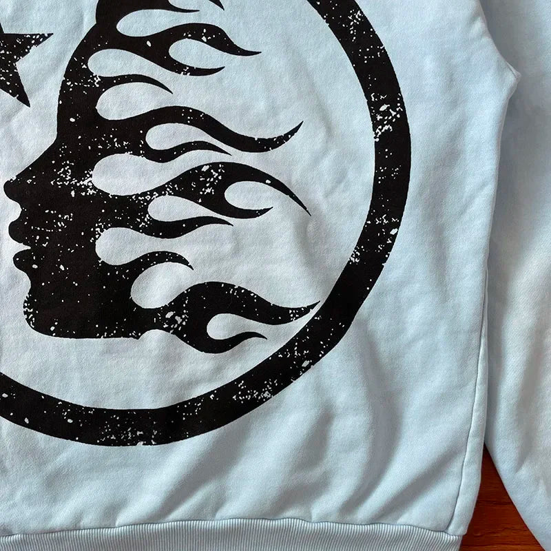 HS Fire Sky Blue Hoodie