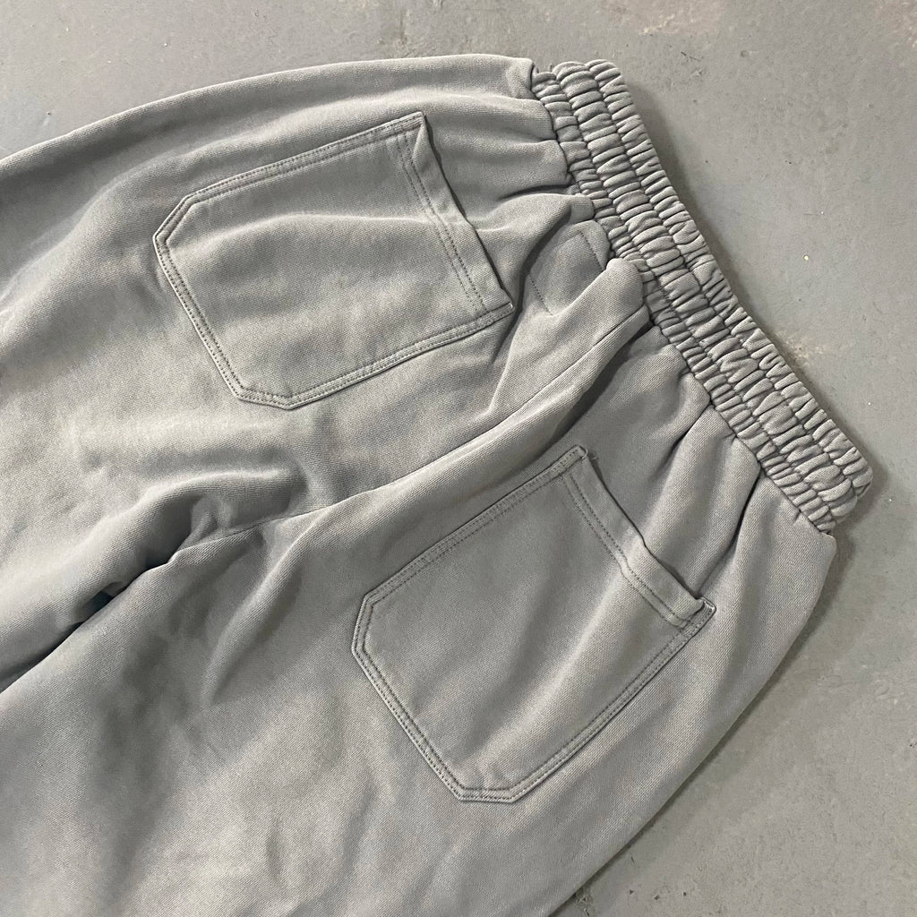 High-Quality Button-Up Casual Wide-Leg Pure Cotton Sports Pants