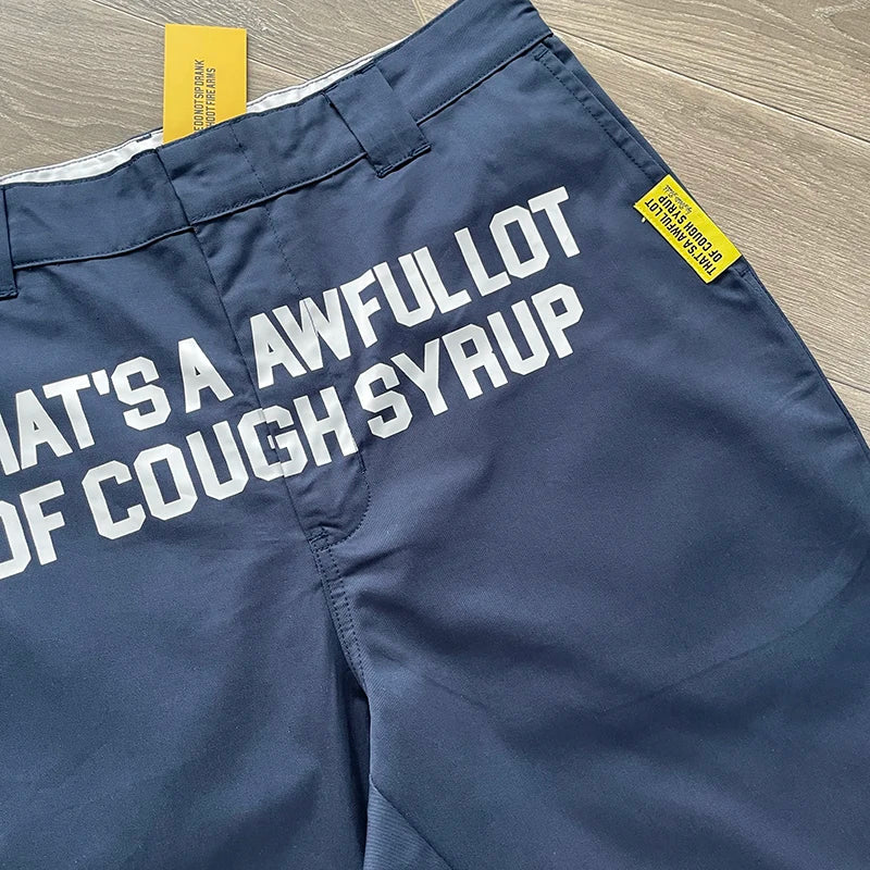 Western Casual Shorts That's A Awful Lot Of Cough Syrup