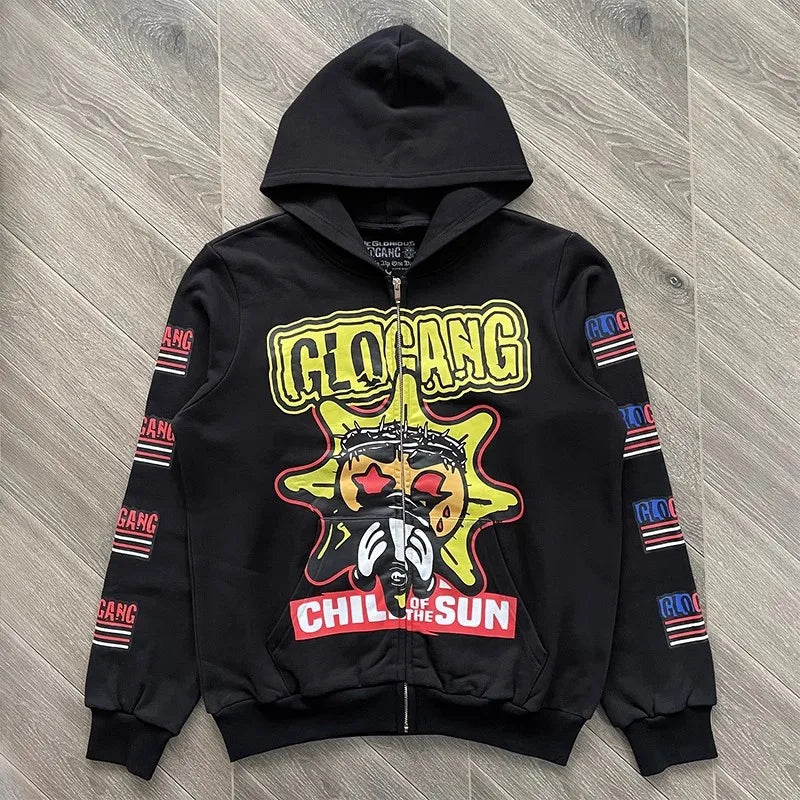 Glo Gang hoodie sweatshirts Wholesale link with high quality same as in the picture. contact customer service for QC videos