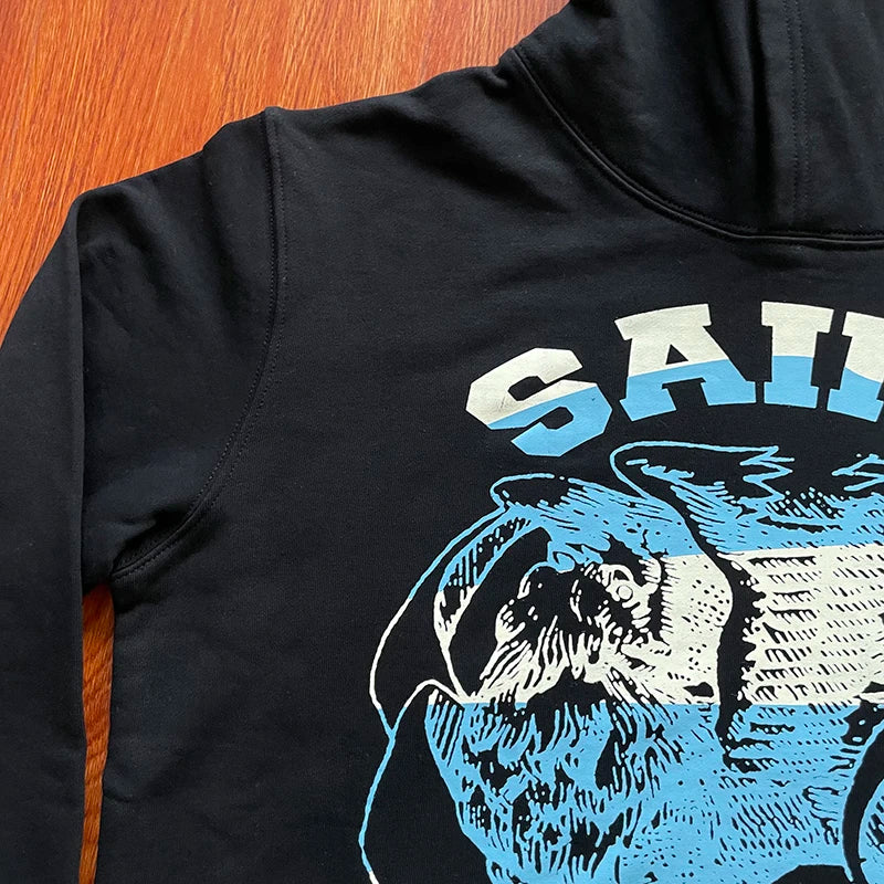 SAINT VANITY Casual men's and women's same hooded sweater