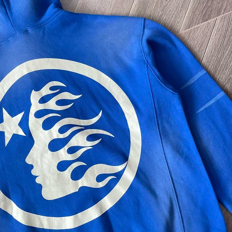 HS Sports Gel Blue  Hoodie