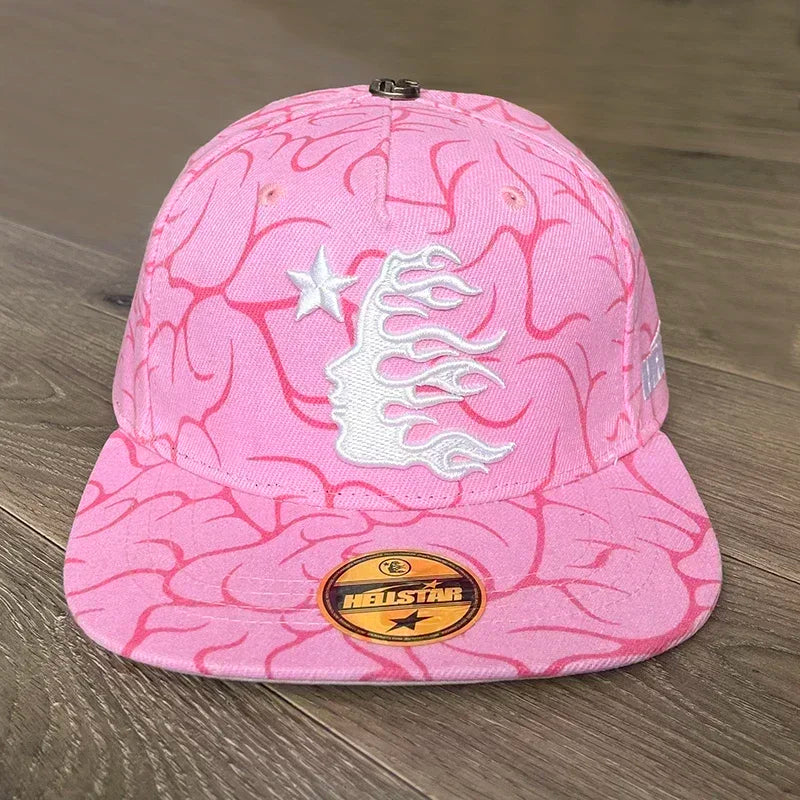 HS  fitted hat diamond embroidered logo men and women casual sports baseball hats