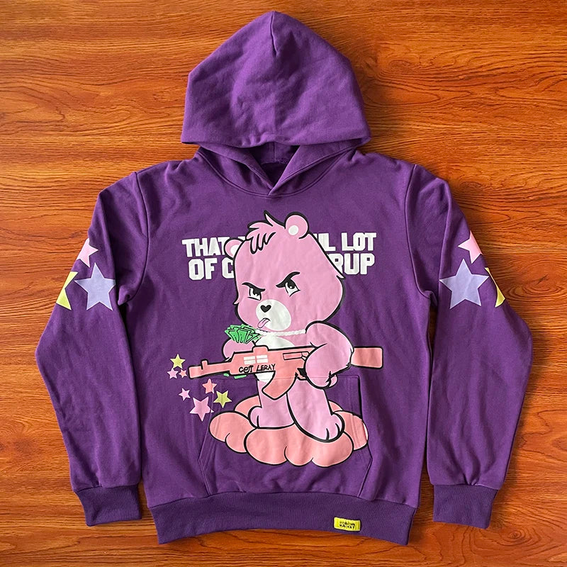 That's A Awful Lot Of Cough Syrup Hoodie Bear Star Tide