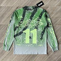 HS Moto Cross Long Sleeve Tie dye casual long sleeve T-shirt