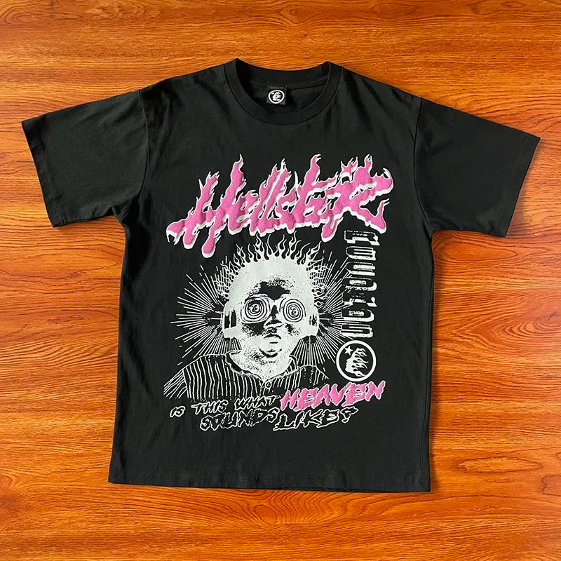 HS Like Heaven Tee ins. Same European and American fashion short-sleeved T-shirt