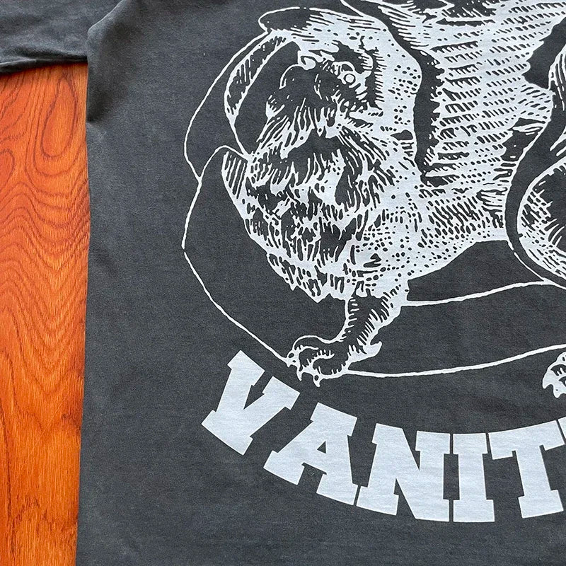 SAINT VANITY letter print casual short-sleeved T-shirt