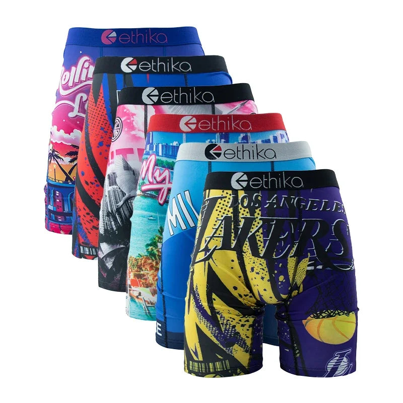 ETHIKA 6 Piezas de Boxers para hombres