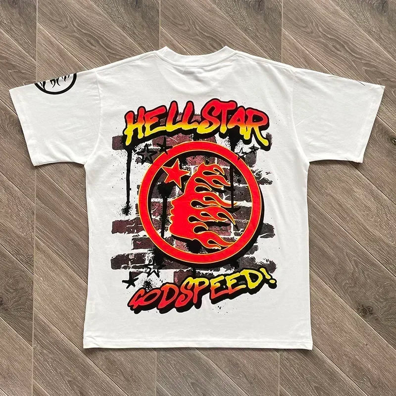 HS highway to victory Tee Short-sleeved cotton T-shirt for men and women