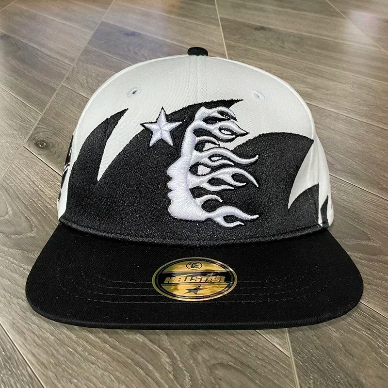 HS fitted hat Embroidered logo men's and women's casual sports baseball cap