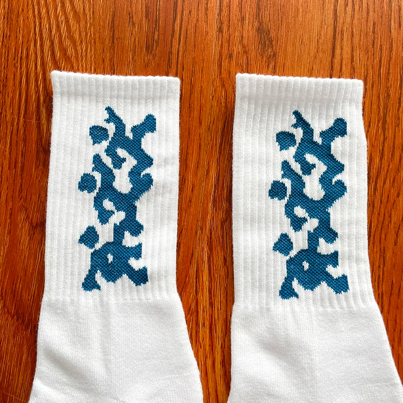 Project Capri Classic Leisure sports cotton mid-tube socks