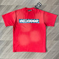 HS Box Logo Tee Cotton wash casual short-sleeved T-shirt