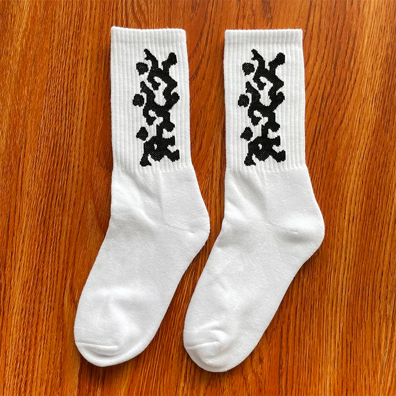 Project Capri Classic Leisure sports cotton mid-tube socks