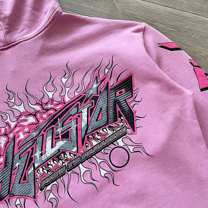 Pink Hoodie brainwashed hoodie with brain