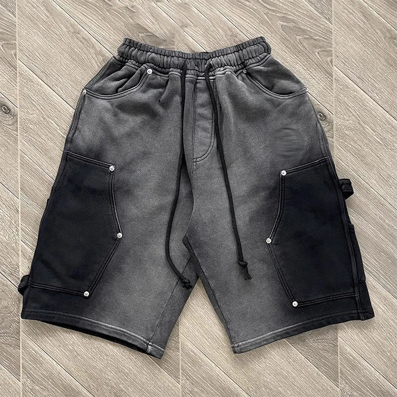 Fashion Snap Unisex Sports Casual Five-Inch Shorts