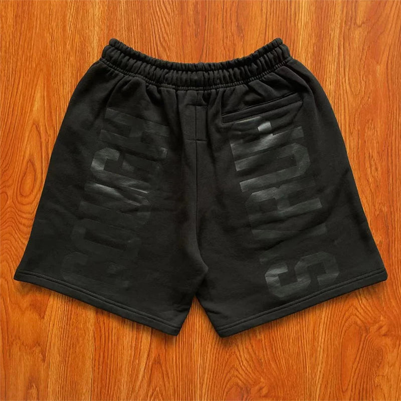 That's A Awful Lot Of Cough Syrup Letter print casual shorts