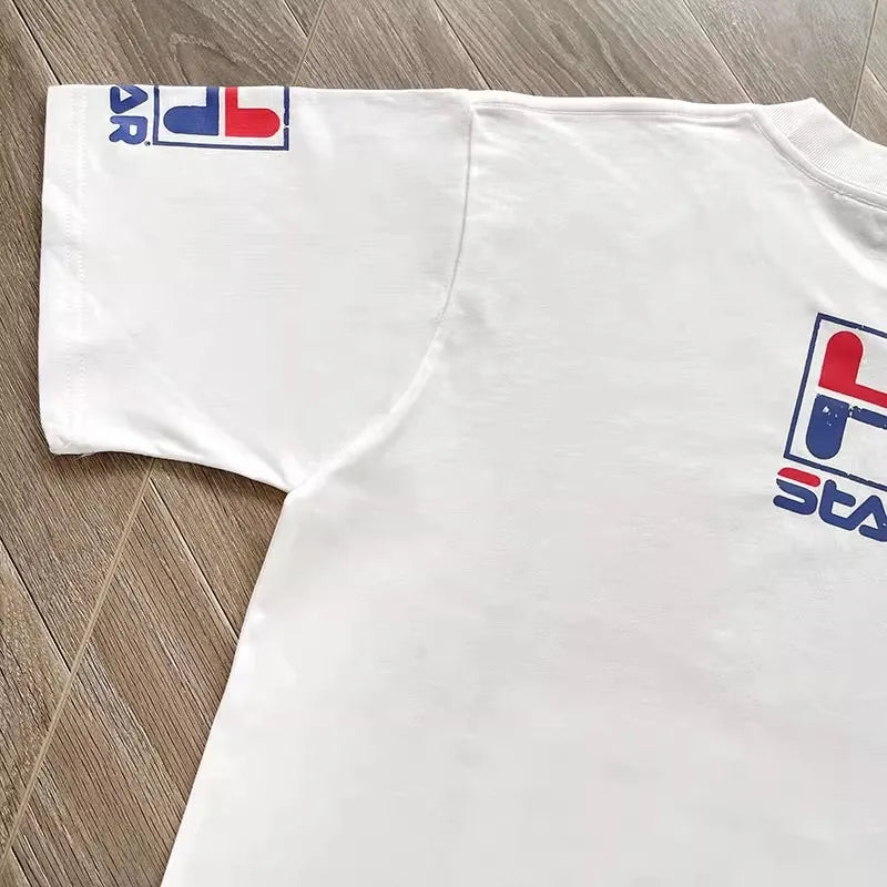 Vintage H Star Casual Short Sleeve T-Shirt