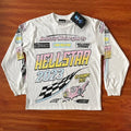 HS  Brain Racer Long Sleeve Men's and women's long-sleeved cotton T-shirts