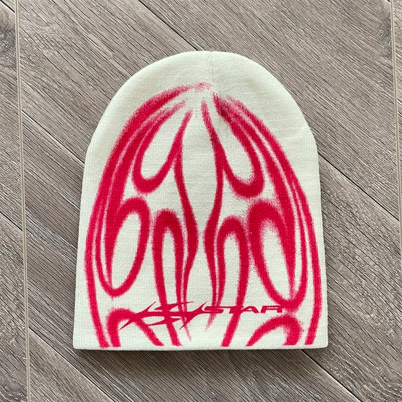 HS Sample Beanie Hat Knit Casual High Street Wool Cold Hat