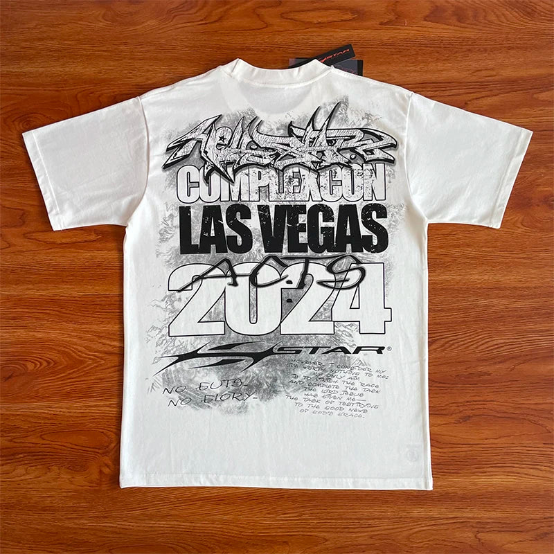 HS  iEuro-american style cotton short-sleeved T-shirt