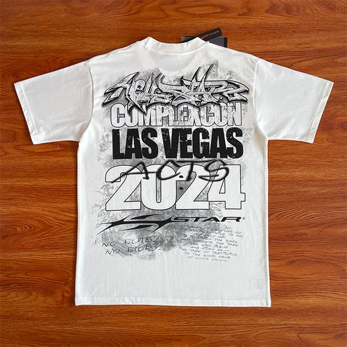 HS  iEuro-american style cotton short-sleeved T-shirt