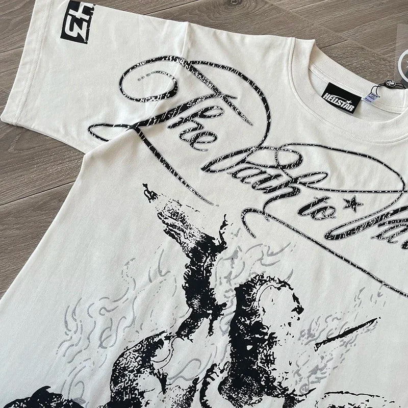 HS The Path To Paradise Cotton short-sleeved T-shirt