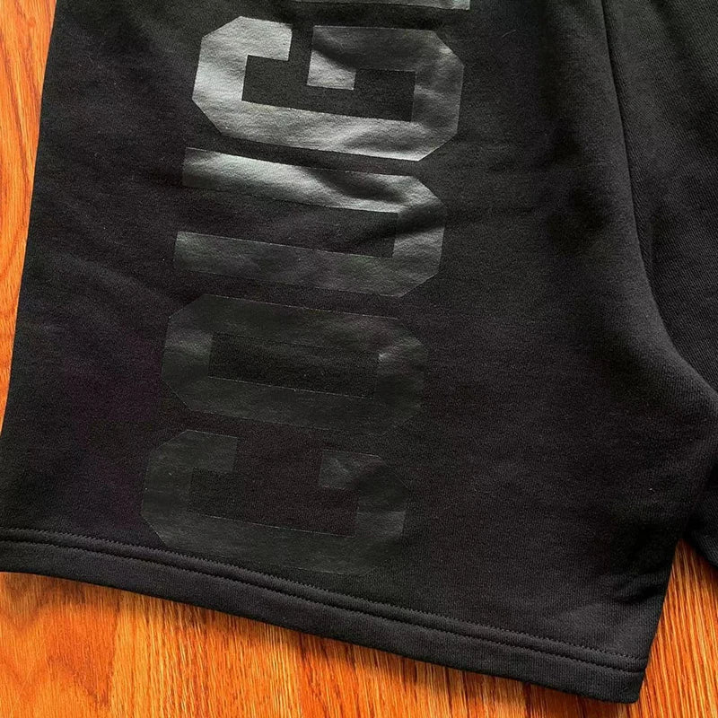 That's A Awful Lot Of Cough Syrup Letter print casual shorts